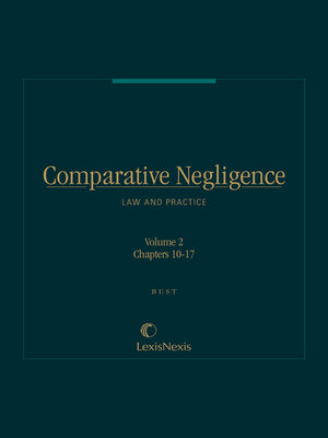 cover image of Comparative Negligence